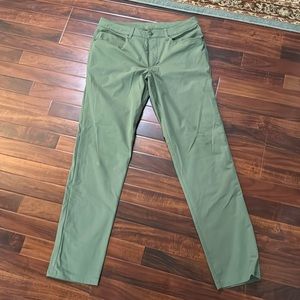 Lululemon ABC Pant 32x34 green